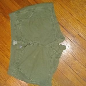 Size 4 J. Crew linen blend cargo shorts